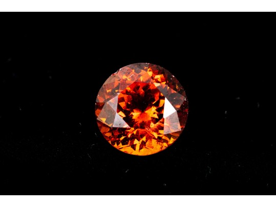 Loose Stone: Round Faceted Citrine, CTS: 1.80