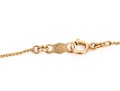 14k Yellow Gold Classic Retro Gold Ball Style Necklace