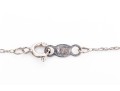 14k White Gold Striking Diamond Cluster Set Cross Pendant, App. 0.29 TCW, With Chain