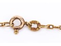14k Yellow Gold Beautiful Freeform Blue Boulder Opal Doublet Pendant, With Chain