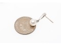 14k And 10k Gold Drop Cultured Pearl Pendant Earrings 