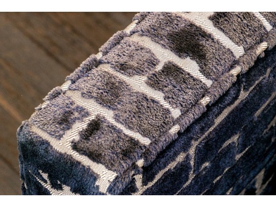 Stylish Pair Of CCL Custom Upholstered Club Chairs ($7,000)