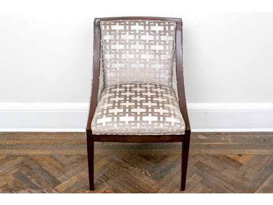 Set Of Eight Hollywood Regency Style Upholstered Side Chairs ($7,200)