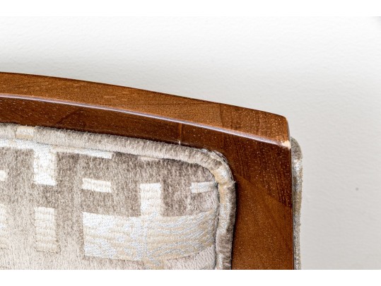 Set Of Eight Hollywood Regency Style Upholstered Side Chairs ($7,200)