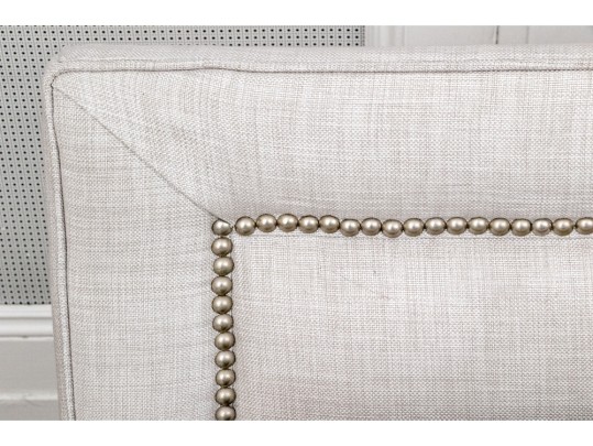 Handsome Upholstered Down-Wrapped Sofa ($5,000)