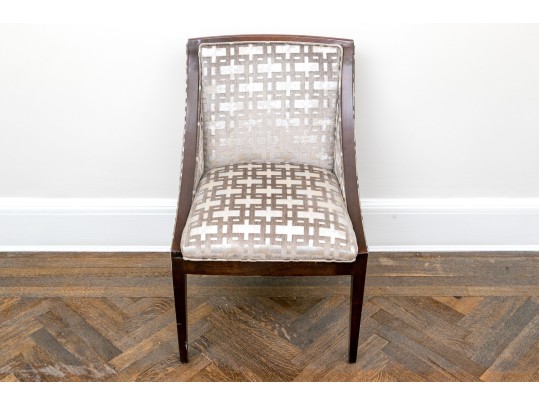 Set Of Eight Hollywood Regency Style Upholstered Side Chairs ($7,200)