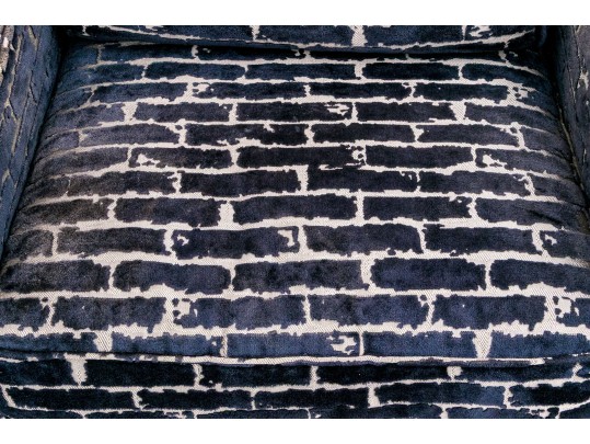 Stylish Pair Of CCL Custom Upholstered Club Chairs ($7,000)