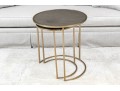 Universal Furniture Two Piece Faux Shagreen Nesting Tables ($1,200)