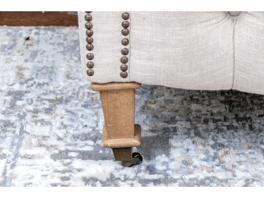 Upholstered Chesterfield Style Sofa