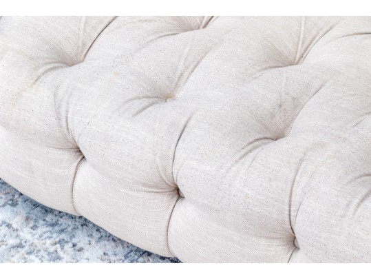 Upholstered Chesterfield Style Sofa