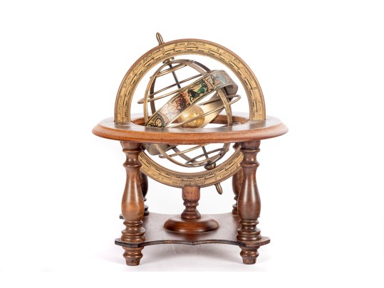 Vintage Miniature Desktop Astrology Globe