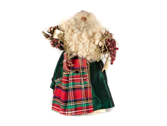 One-of-a-Kind Santa Figure By Kay Burkart