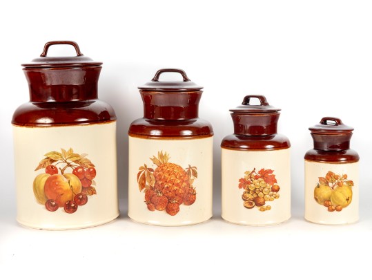 Four McCoy Pottery 