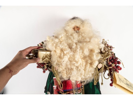 One-of-a-Kind Santa Figure By Kay Burkart
