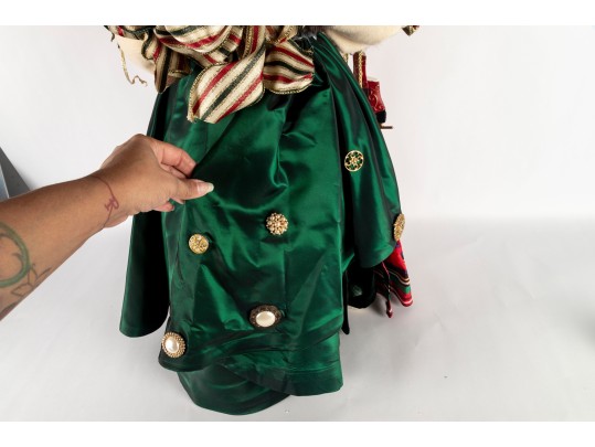 One-of-a-Kind Santa Figure By Kay Burkart