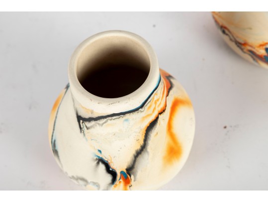 Nemadji Pottery — Bowl And Vase