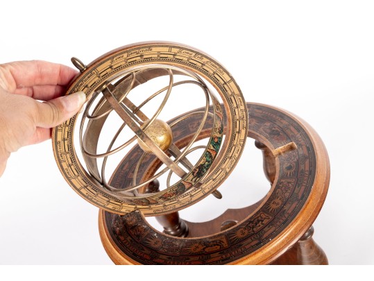 Vintage Miniature Desktop Astrology Globe