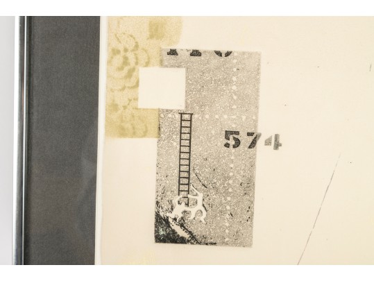 “A Goodyear For Cheap Detectives” Signed And Dated 1982 Lithograph Print