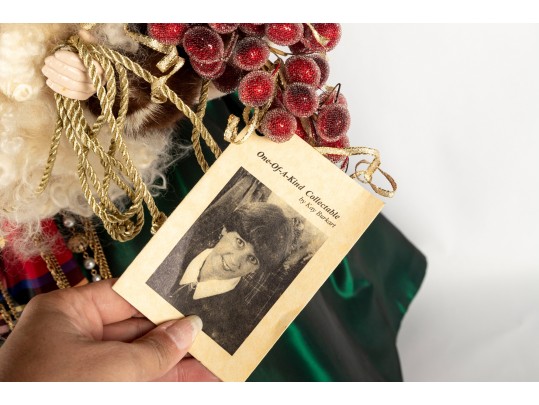 One-of-a-Kind Santa Figure By Kay Burkart