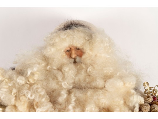 One-of-a-Kind Santa Figure By Kay Burkart