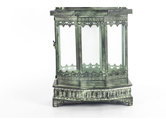 Victorian Style Distressed Metal Lantern