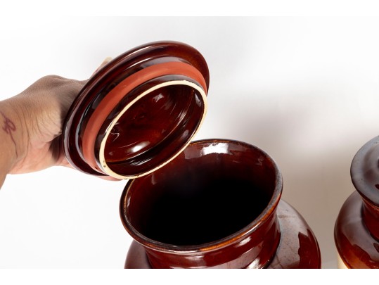 Four McCoy Pottery 