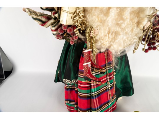 One-of-a-Kind Santa Figure By Kay Burkart