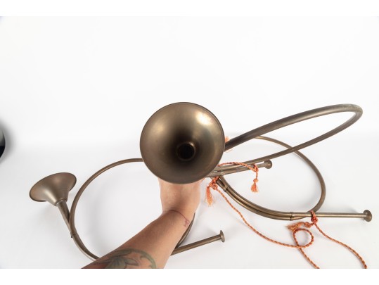 Trio Of Brass French Horns
