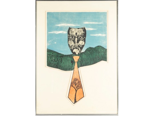Steve Miller -- Surrealistic Bust With Tie