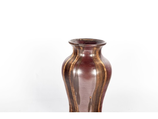 Kim Ellington Studio Pottery Glazed Vase