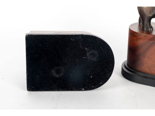 Brass Animal (Bear/Bull) Bookends 