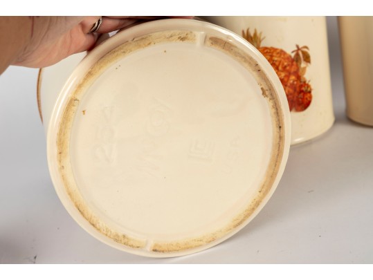 Four McCoy Pottery 