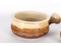 Pair Of Studio Pottery Stoneware Soup Bowls