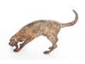 Vintage Bronze Retriever Figurine
