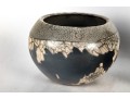 Pair Of Naked Raku Pottery Vases — Signed