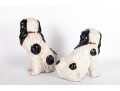 Vintage Ceramic Staffordshire Spaniel Dogs