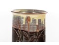 H. Franklin (NC) Studio Redware Pottery Vase