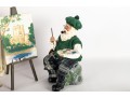 Possible Dreams Clothtique Santa Figurines — “Traditional Santa” & “Santa The Artist”