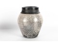 Pair Of Naked Raku Pottery Vases — Signed
