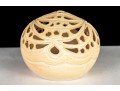Signed Studio Pottery Pierced Capsule