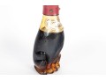 Italian Amber Empoli Glass Dog Vino Rosso 