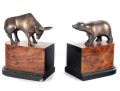 Brass Animal (Bear/Bull) Bookends 
