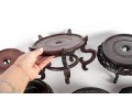 Collection Of Asian Wood Plant Stands (Varying Sizes)
