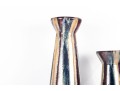 Pair Of Large Glazed Ceramic Candlestick Towers