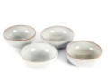 J.B. Cole (American [NC] B. 1869) White Glazed Bowls