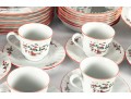 Kopin “Christmas Pleasure” Porcelain Holiday Dinnerware Set