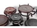 Collection Of Asian Wood Plant Stands (Varying Sizes)