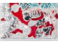 Dan Lynch (American [SC], 1930-2019) Mixed Media On Canvas, Abstract In Red