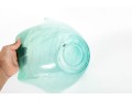 Seafoam Blue Freeform Swirl Vase