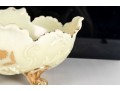 Northwood Custard Glass “Louis XV” Master Berry Bowl